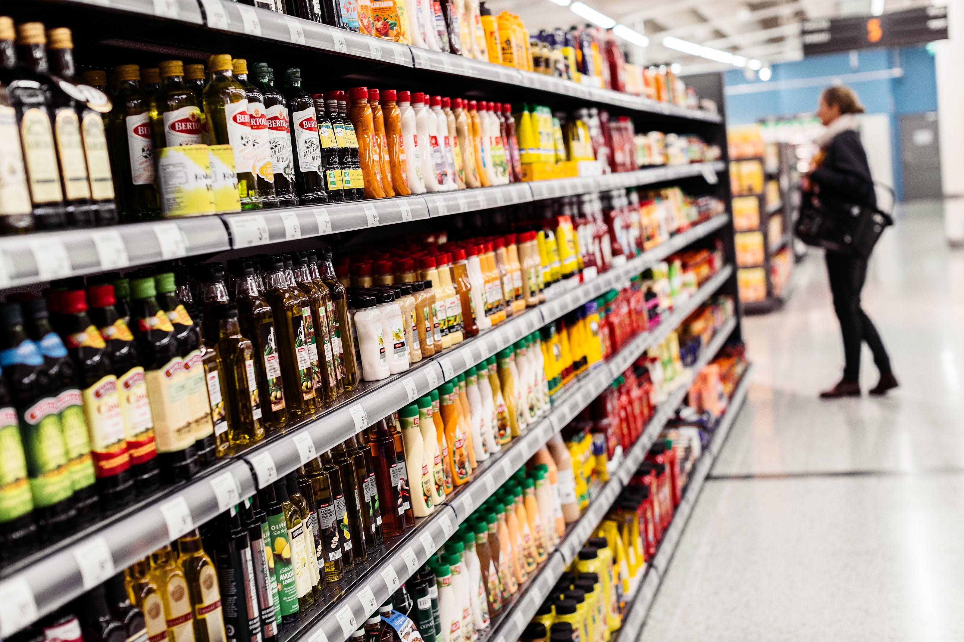 Retail Shelf Label Holders, Data Strips